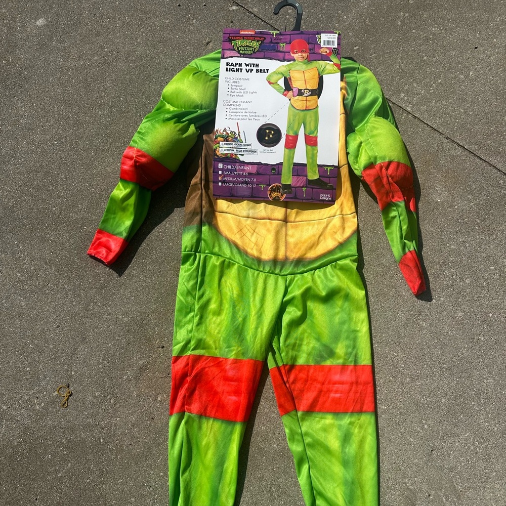 Insight Kids Ninja Turtle Costume - Green and Red